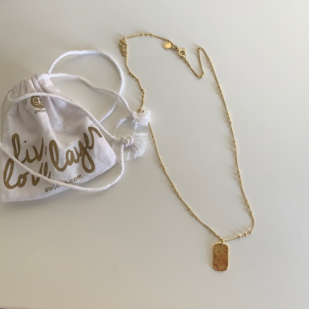 Gorjana Dog Tag Necklace